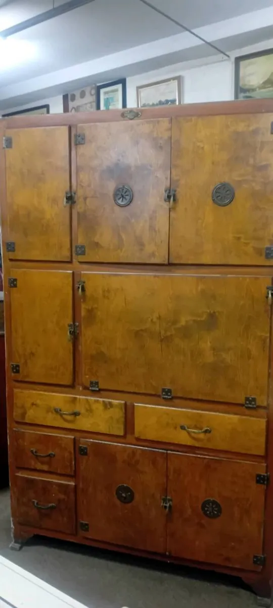 Large Vkntage Hygena Fitted Kitchen Cupboard - Image 2