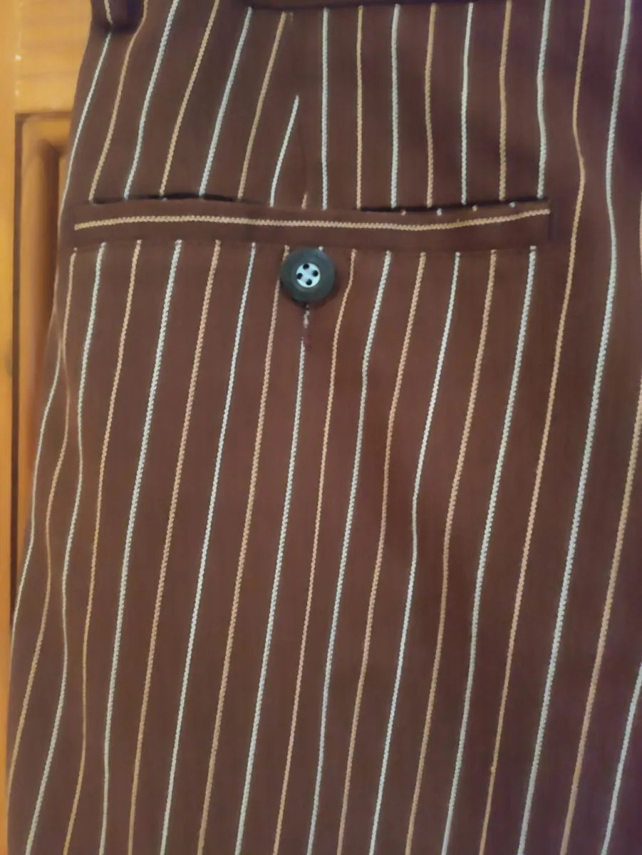 Galvin Green Pinstripe 36/31 - Image 2