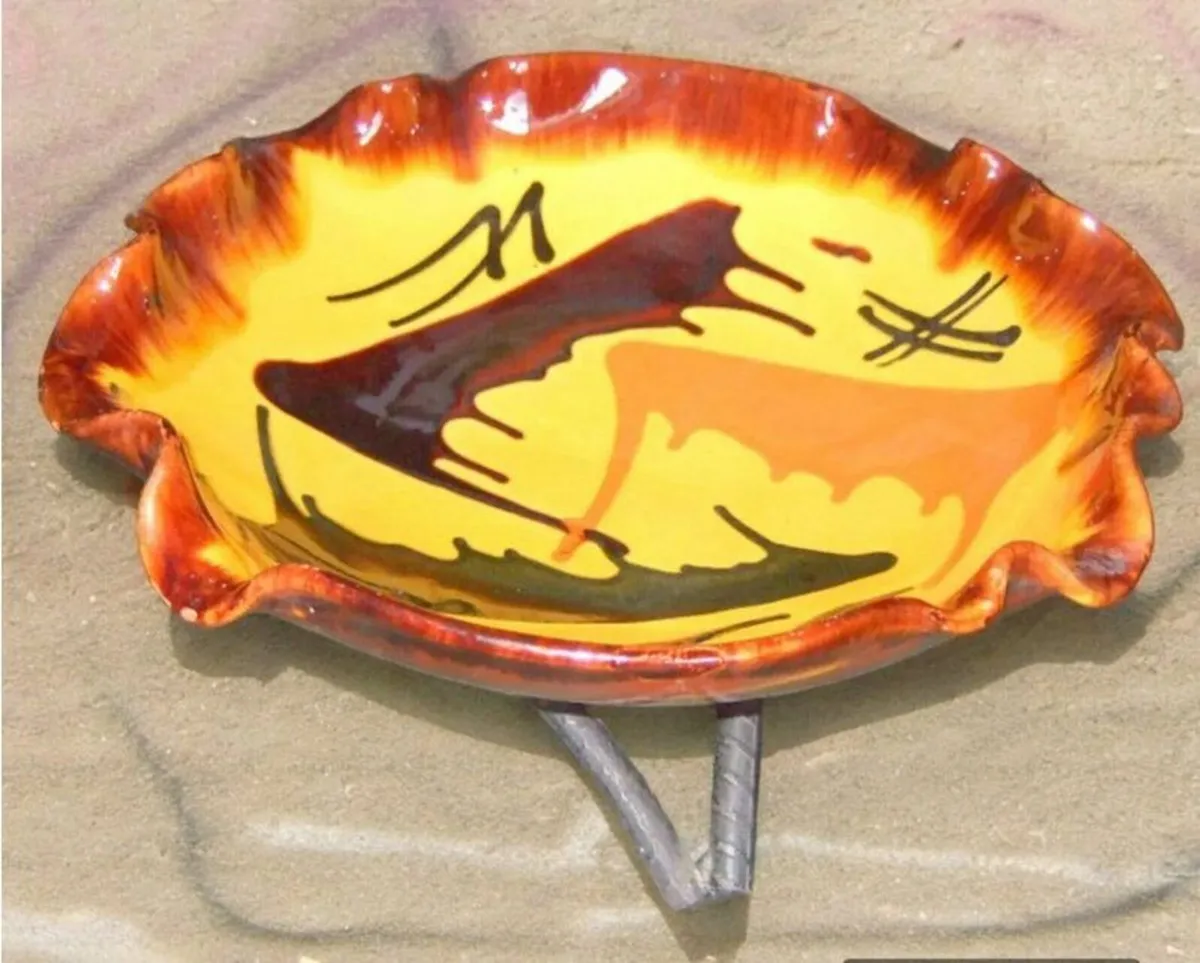 Vintage Harrods Ceramic & Iron 'Menez' Bowl - Image 4