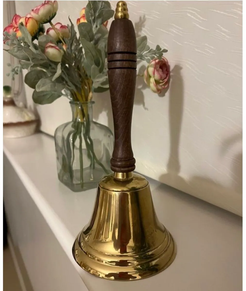 Brass  Church Bell - Image 1