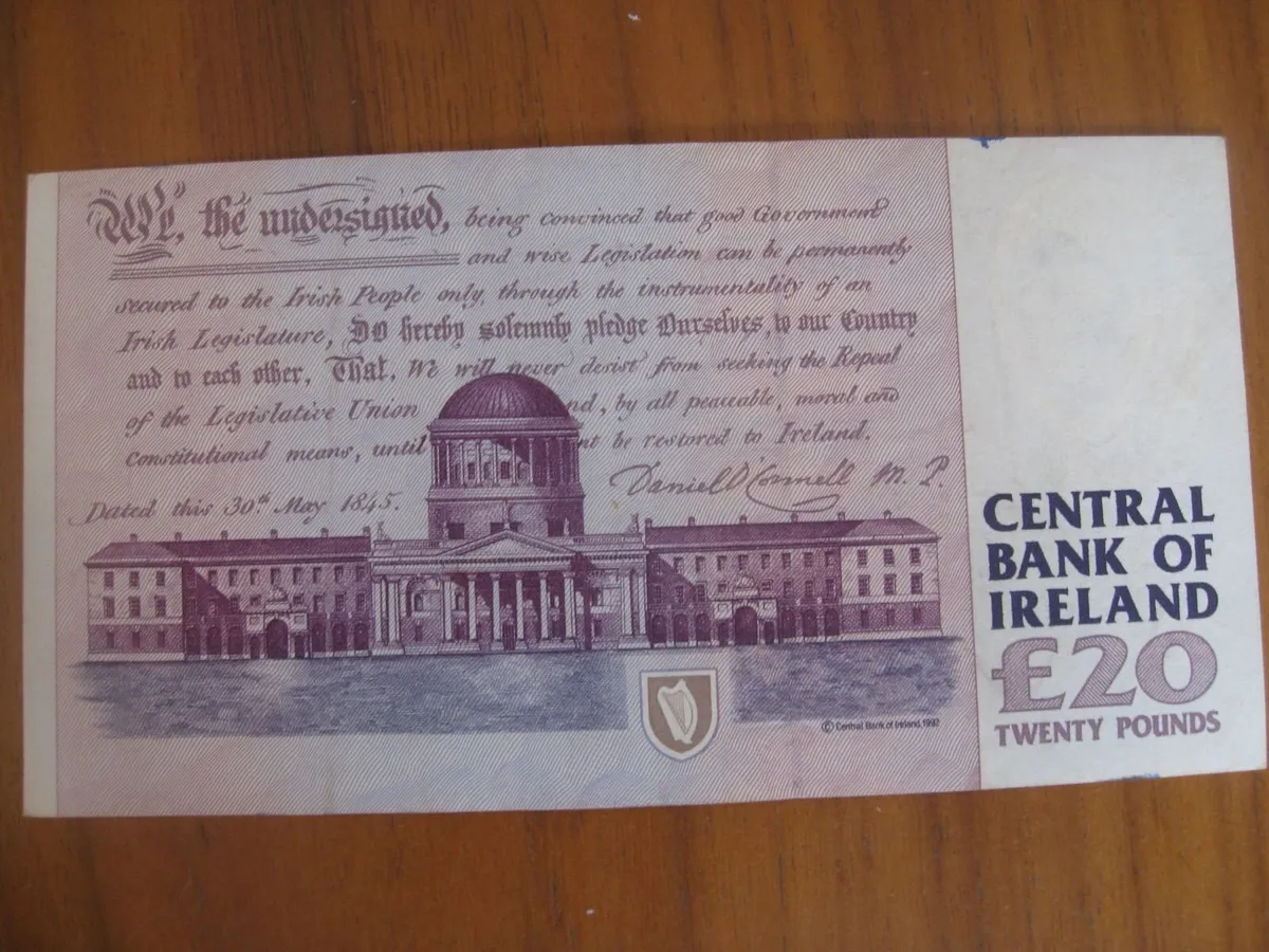 20 Pound C Series Replacement Note - 70 Euros - Image 2