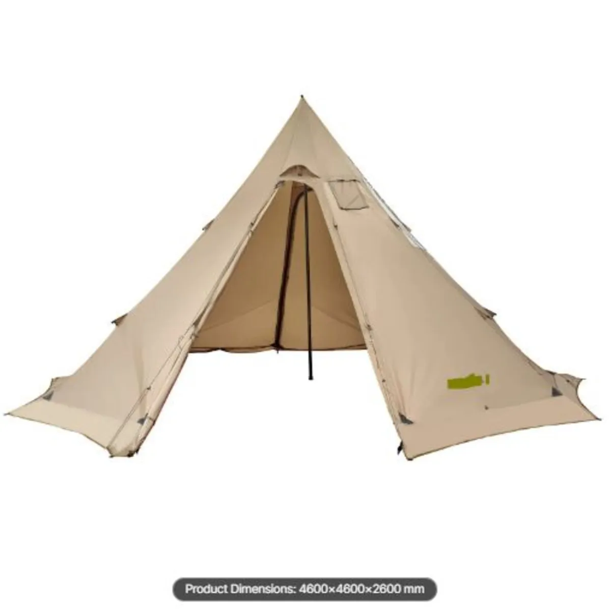 Hot Tent for 4-6 Persons, Portable Winter Tipi - Image 1