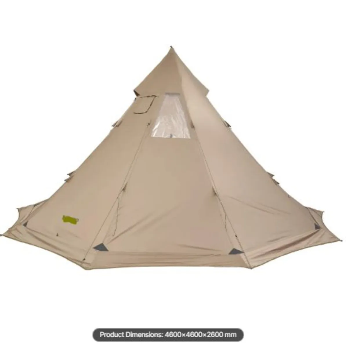 Hot Tent for 4-6 Persons, Portable Winter Tipi - Image 4