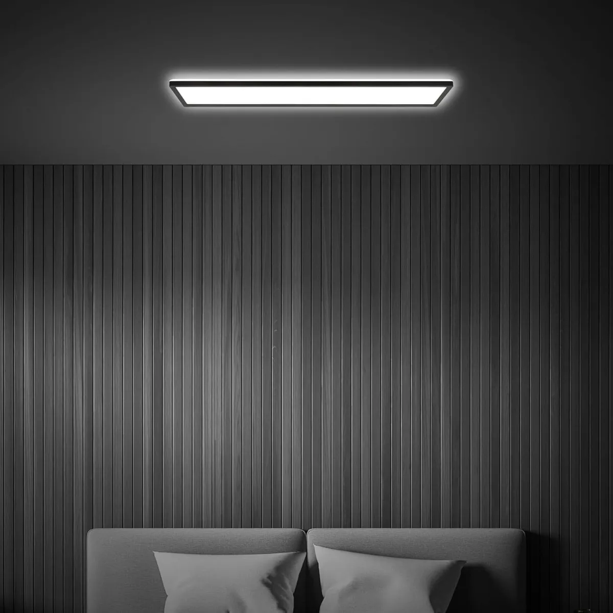 - LED Ceiling Light Ultra Slim Panel Lamp 98x20x3 - Image 4