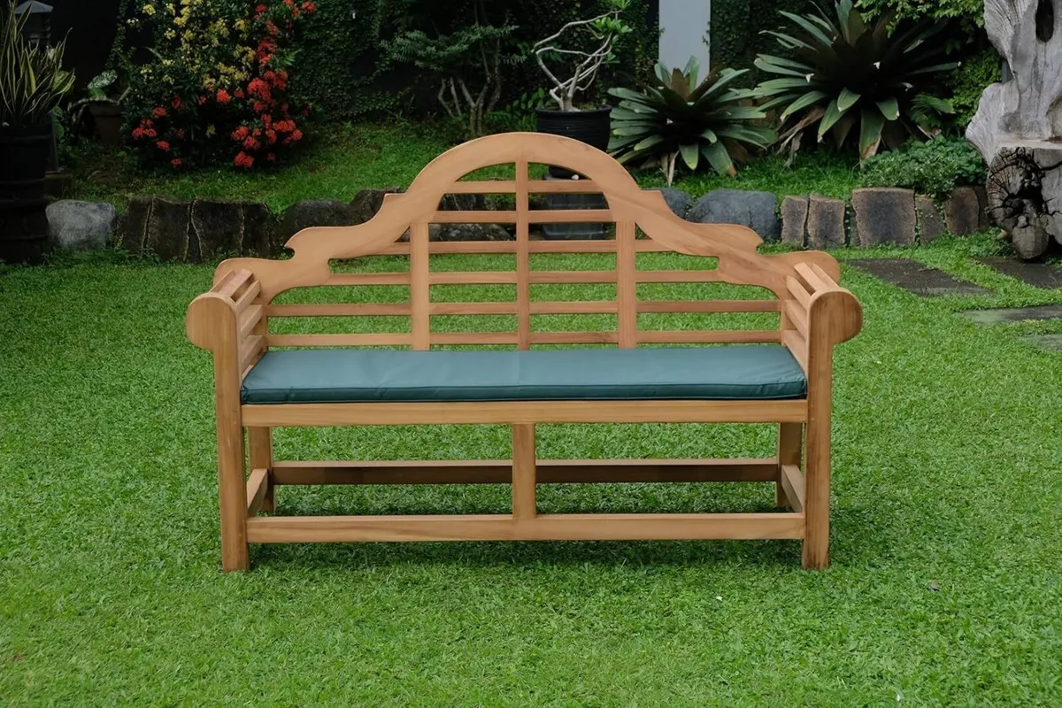 Garden Bench Extra Thick LUTYENS Outdoor Premium - Image 3