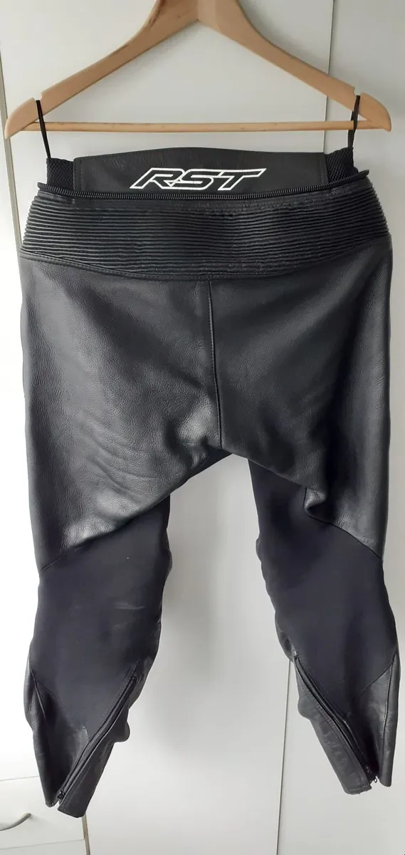 RST & SPADA LEATHER TROUSERS - Image 2