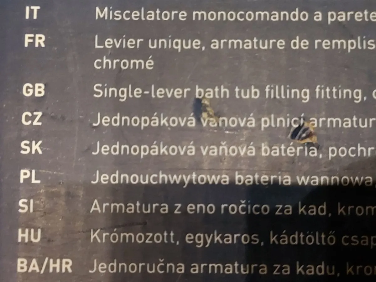 NEW CHROME Single-Lever Bath Tub Filling Fitting - Image 3