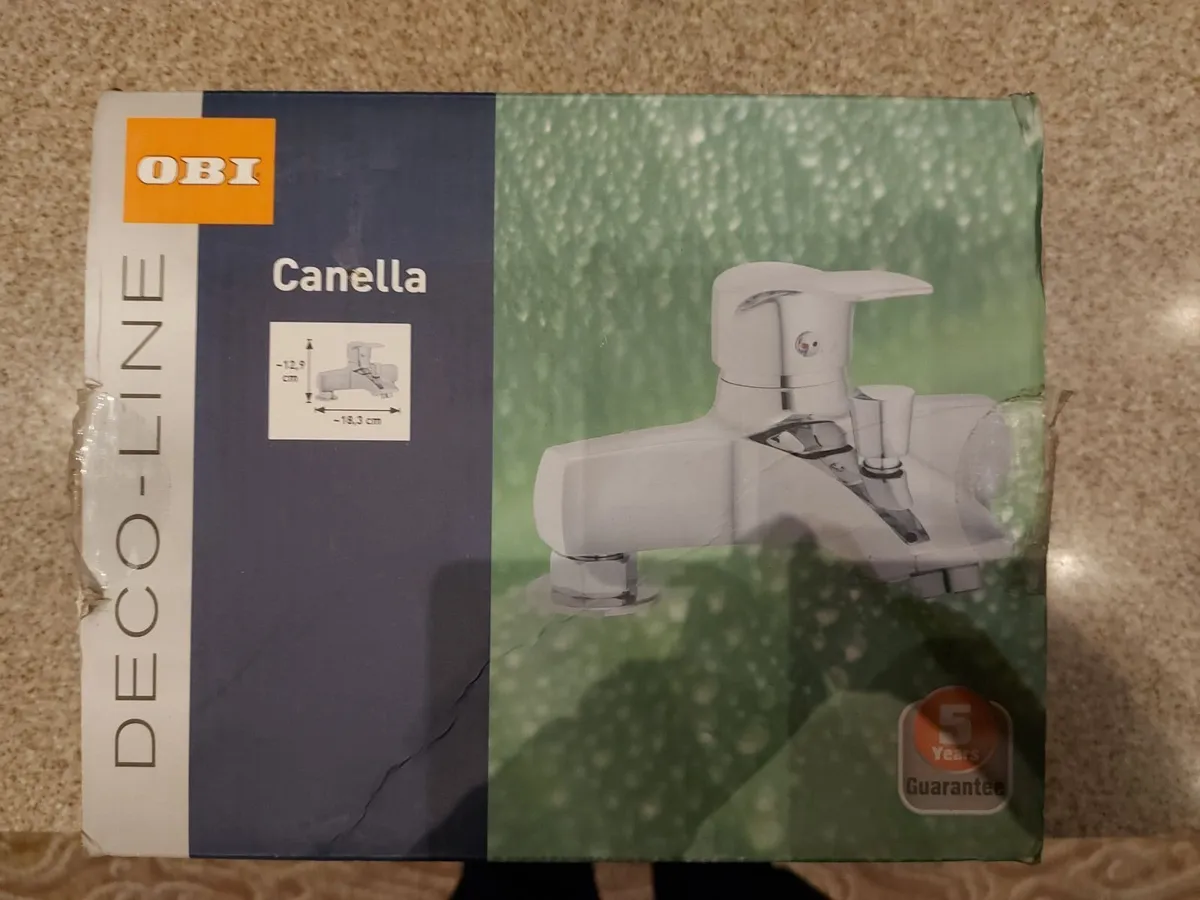 NEW CHROME Single-Lever Bath Tub Filling Fitting - Image 1