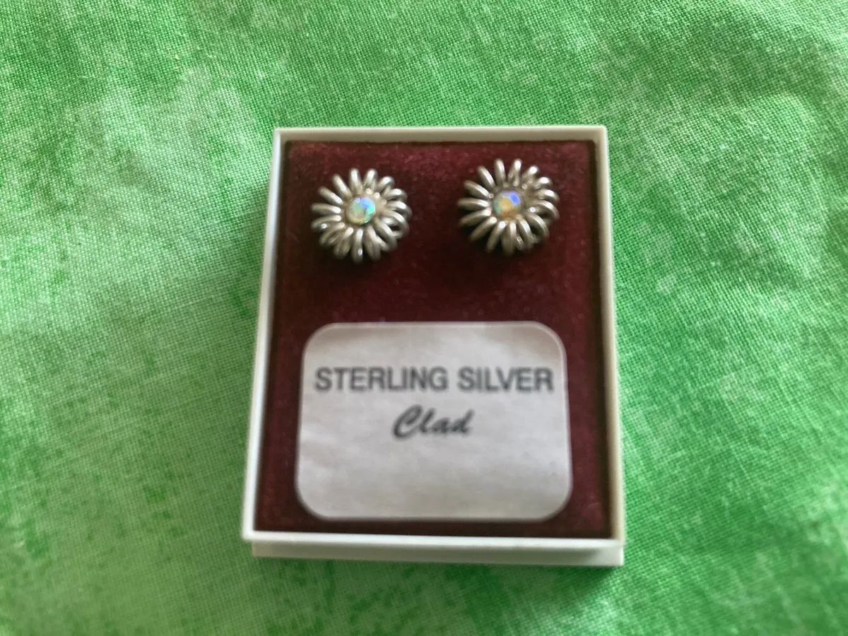 BNWT - Never worn Vintage Sterling Silver Earrings - Image 1