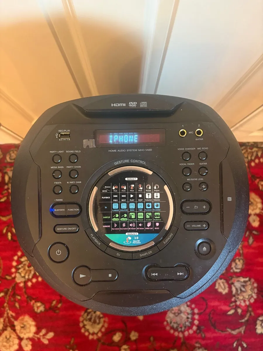 Sony MHC-V42D Bluetooth Home Speaker - Image 3