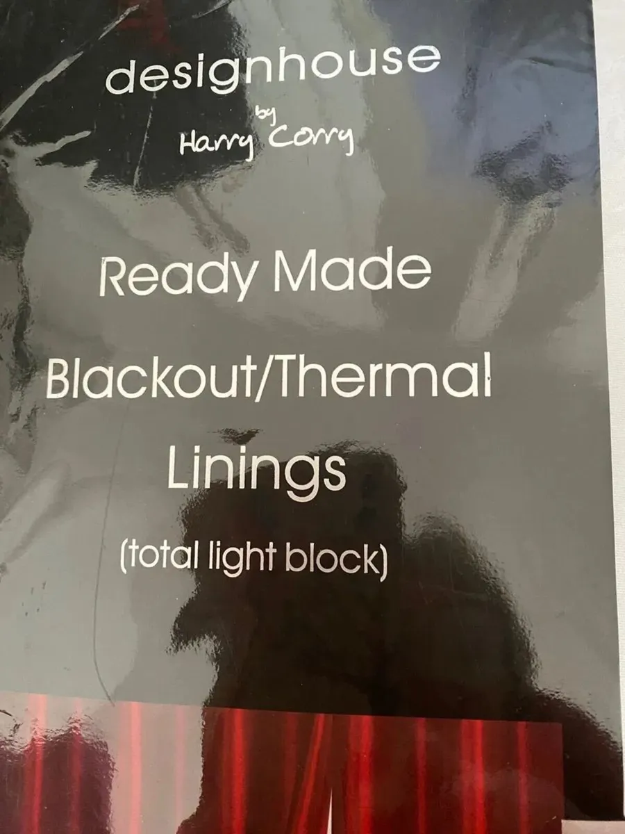 BRAND NEW Thermal Blackout Curtain Lining 90 x 72" - Image 3