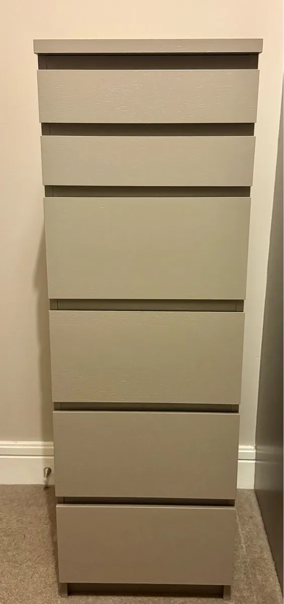 IKEA MALM Chest of 6 drawers - Image 1