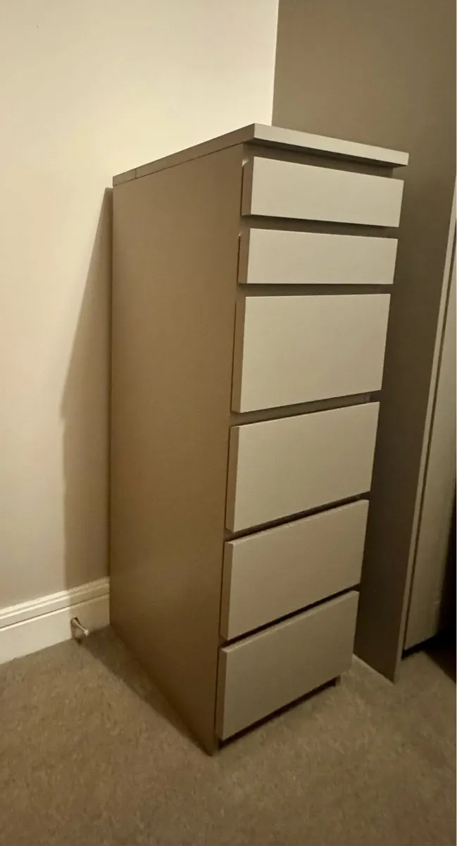 IKEA MALM Chest of 6 drawers - Image 2