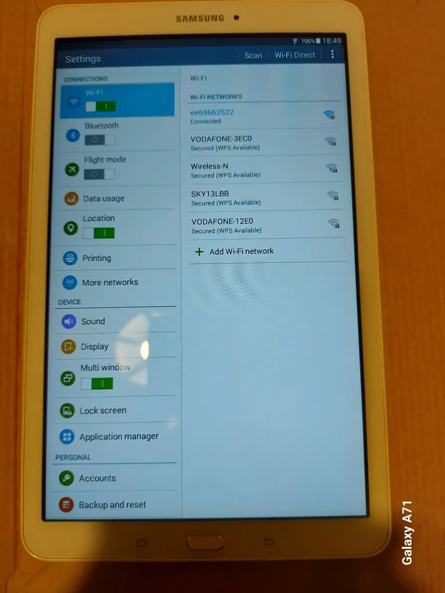 Samsung Galaxy Tab E, 8GB, in excellent condition - Image 4