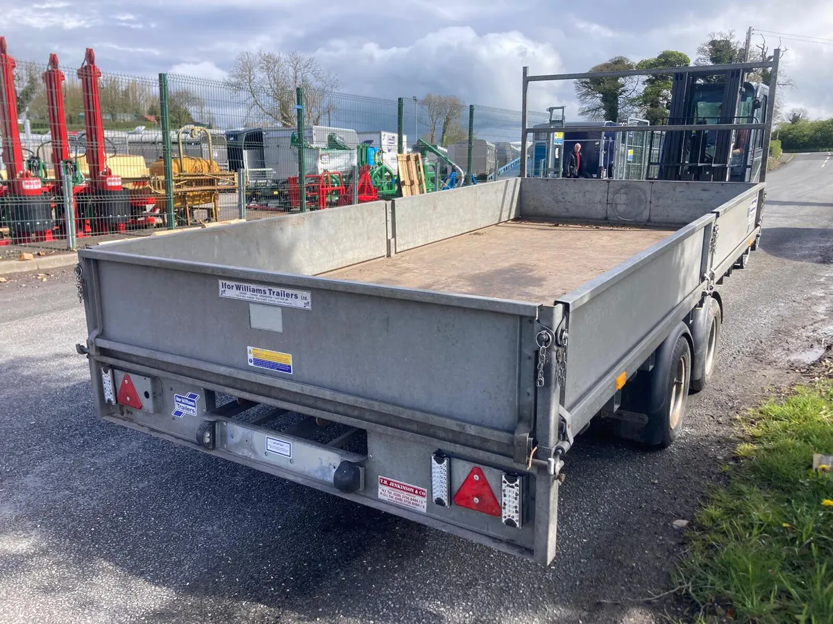 16 Ifor Williams LM146 14ft Dropside Trailer - Image 2