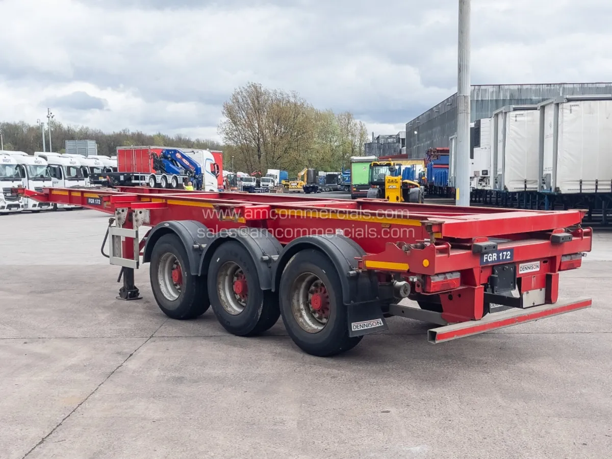 2022 DENNISON SLIDING SKELETAL TRAILER - Image 4