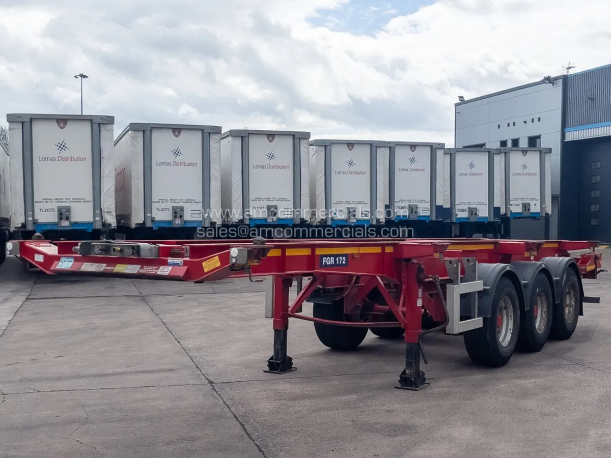 2022 DENNISON SLIDING SKELETAL TRAILER - Image 3