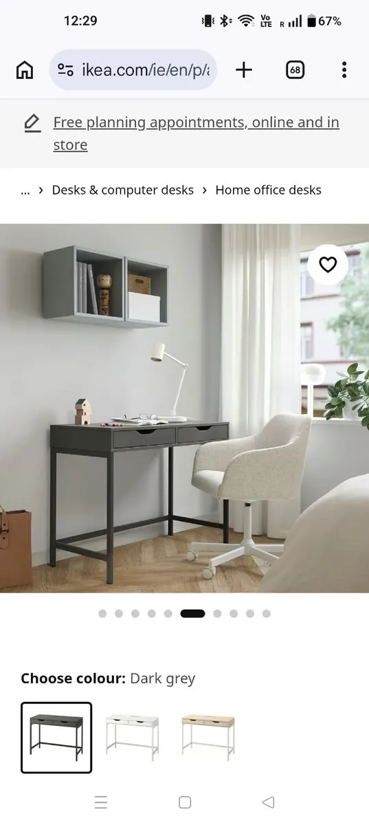 Alex Ikea desk - Image 1