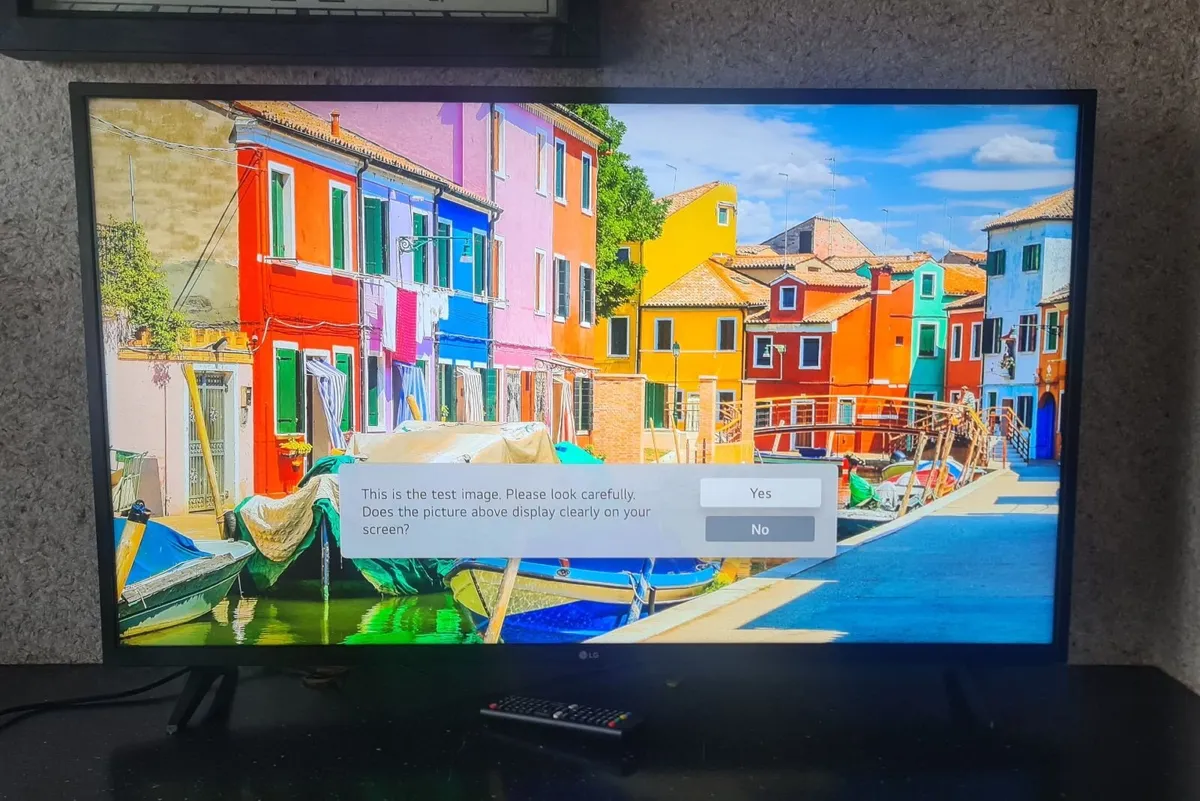 LG 43" Smart TV (2022 Model) – Excellent Condition - Image 4