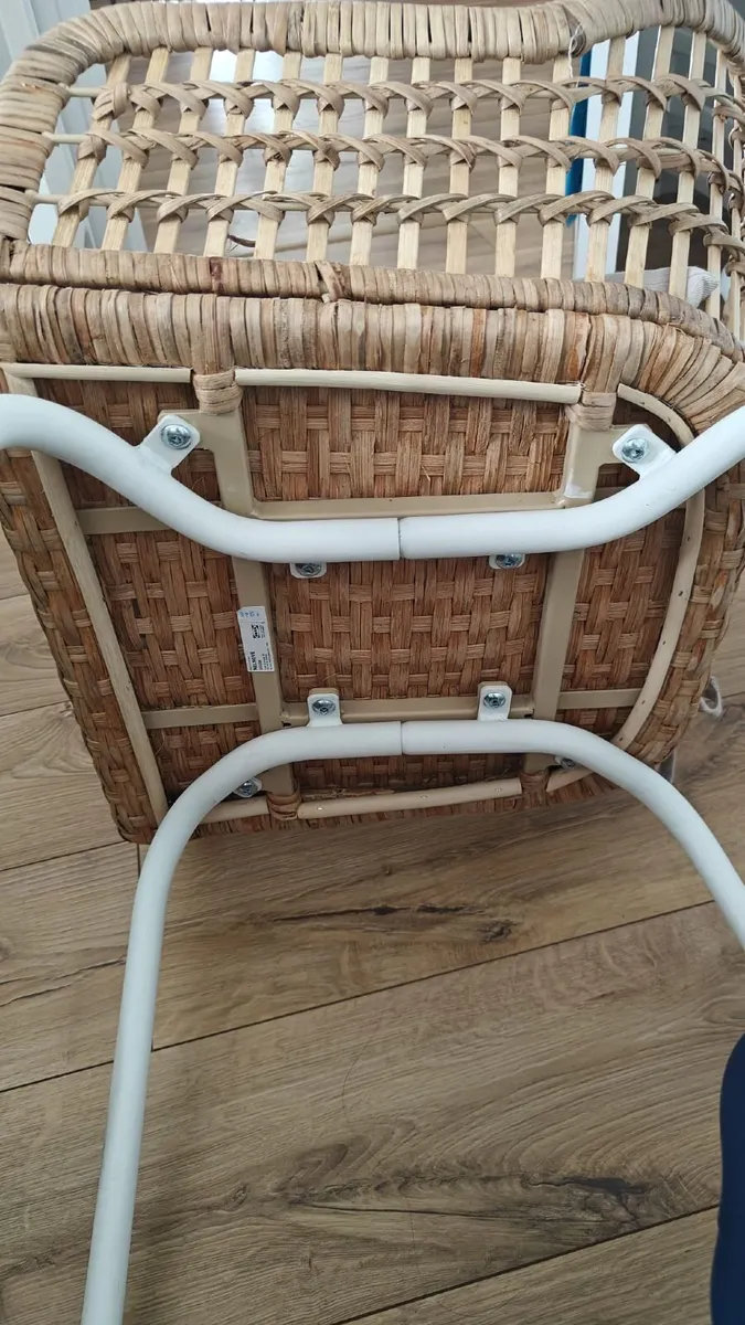 2 Ikea chairs nilsove - Image 4