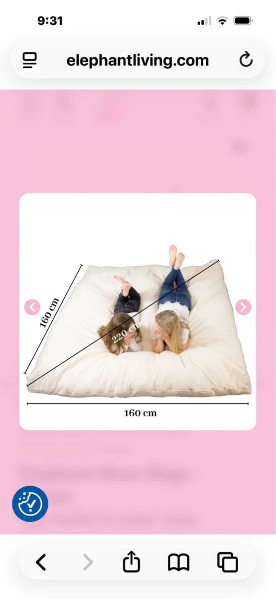 Elephant Bean Bag - Kumo - Image 4