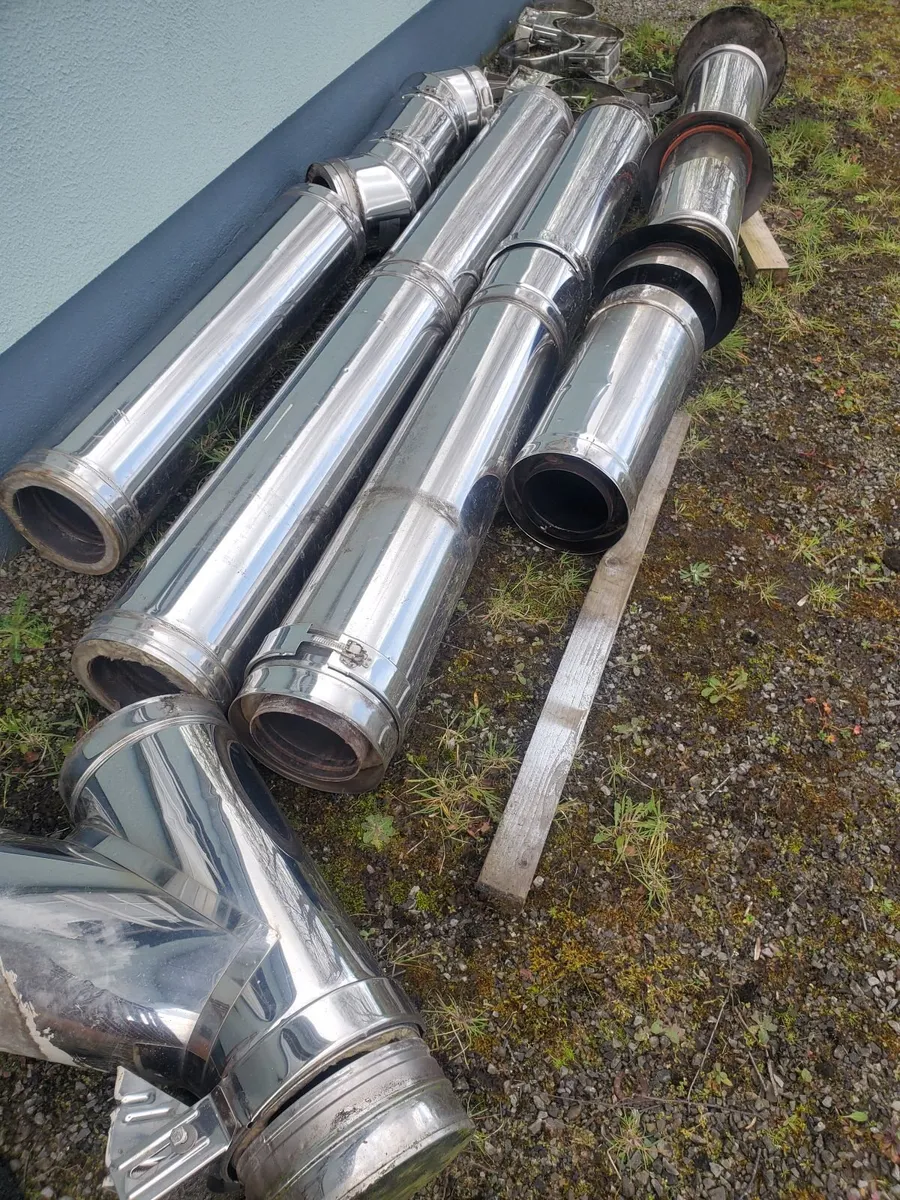 23 feet of top quality 6inch diameter twin wall fl - Image 1