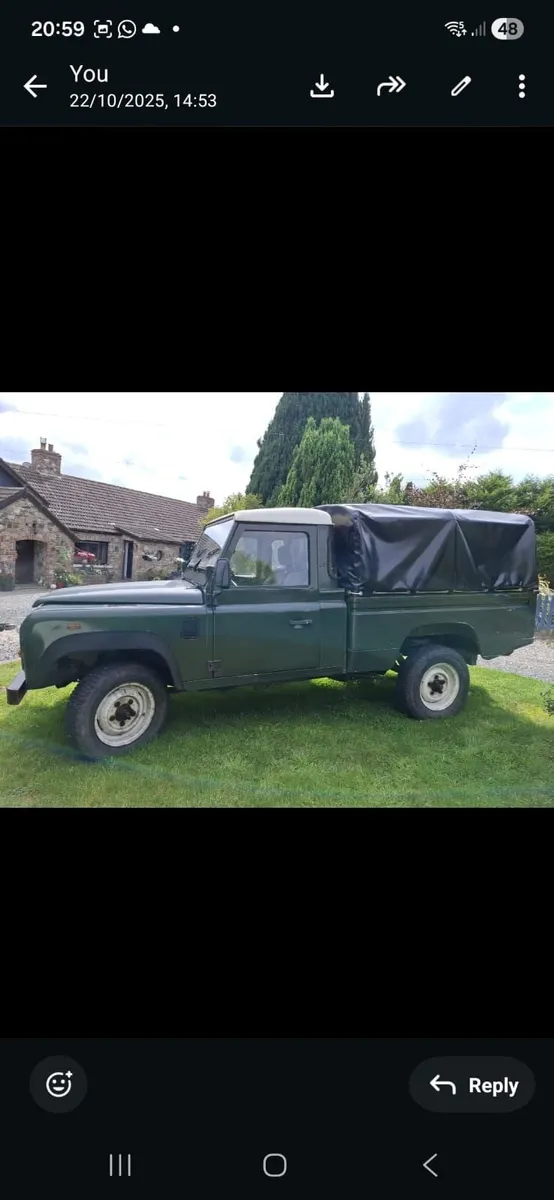 LAND ROVER DEFENDER 1.10 PICK UP 1989 - Image 3