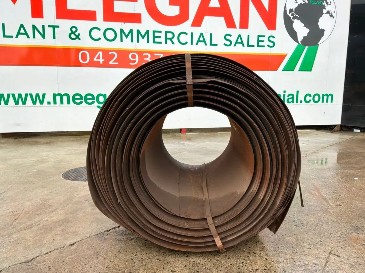 UNUSED ROLL 4mm MILD STEEL SHEETING. - Image 1