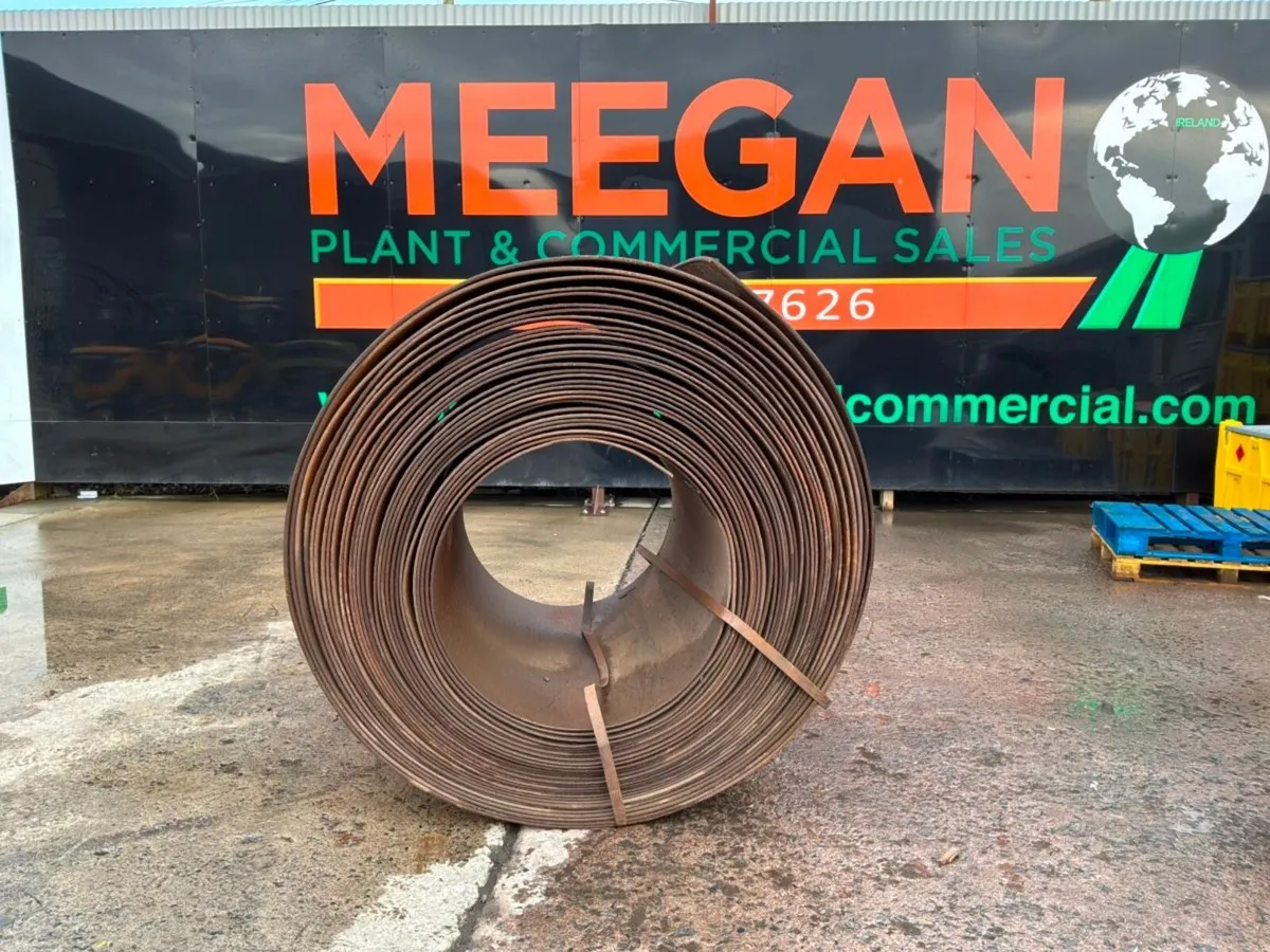 UNUSED 8mm MILD STEEL CHEQUER PLATE. - Image 1