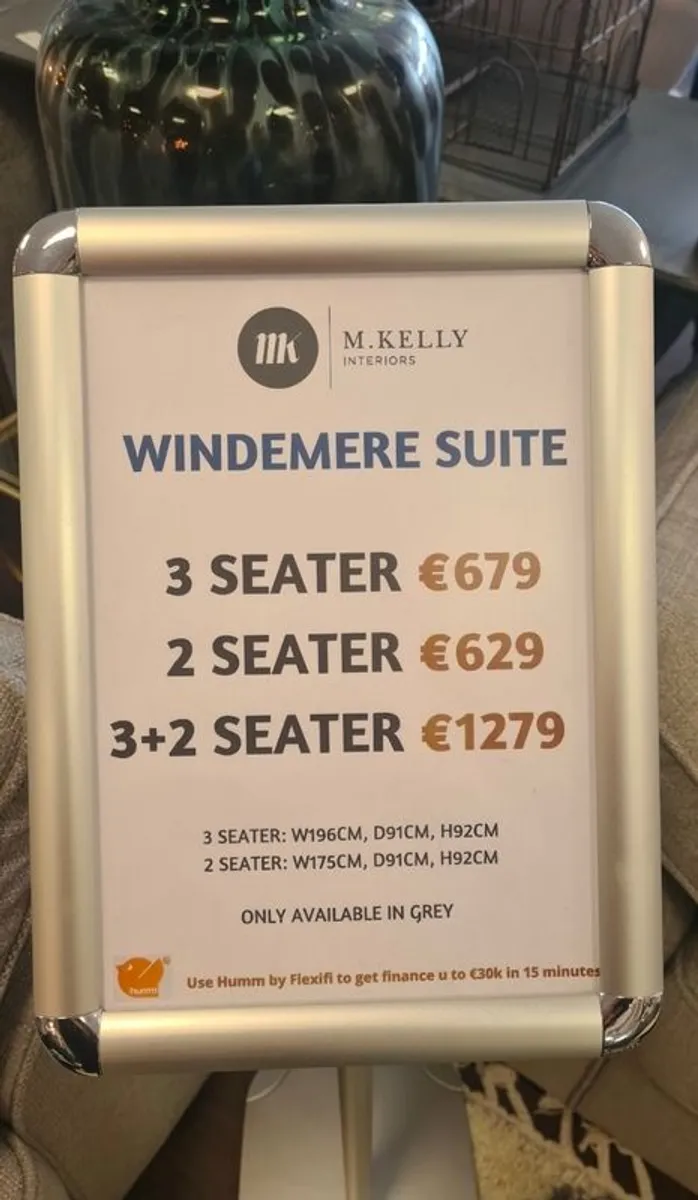 Windermere Suite 3 and 2 seater - Image 3