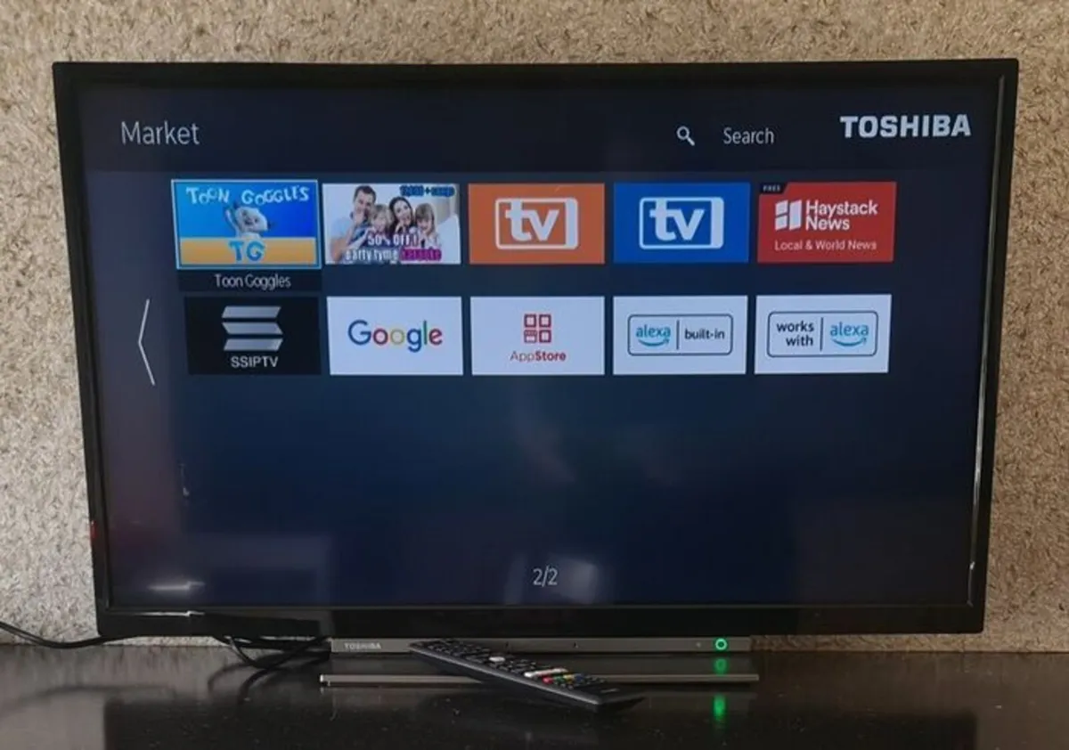 Toshiba 32-inch 32WK3C63DB Smart TV - Image 2