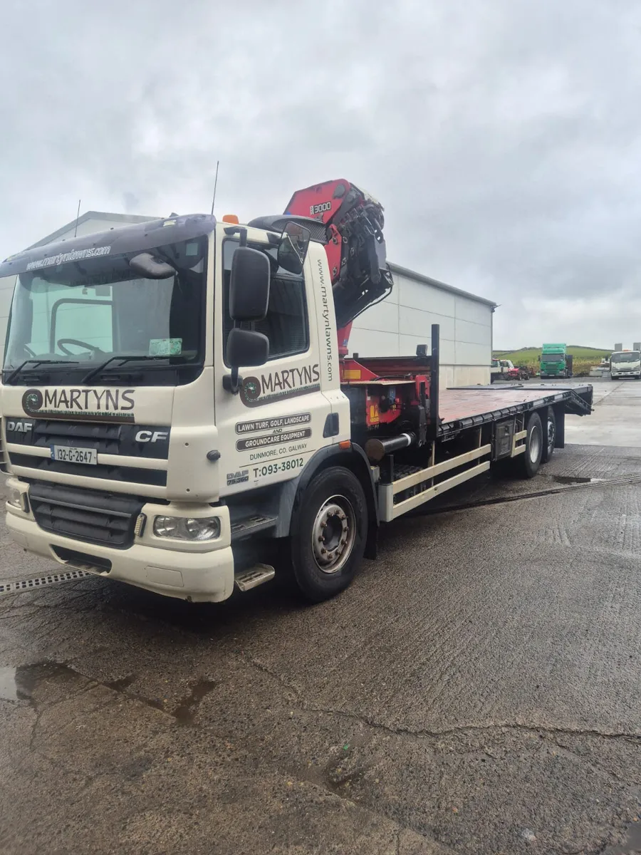 DAF CRANE LORRY CHEESEWEDGE 2013 - Image 3