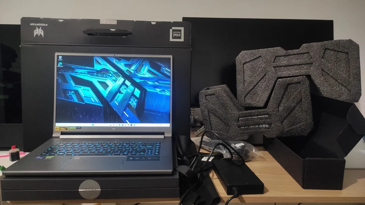 Acer Predator Triton 500 SE , i7 3070 ti WQHD 2.5k - Image 1