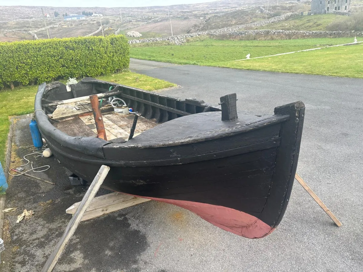 23ft timber currach - Image 1