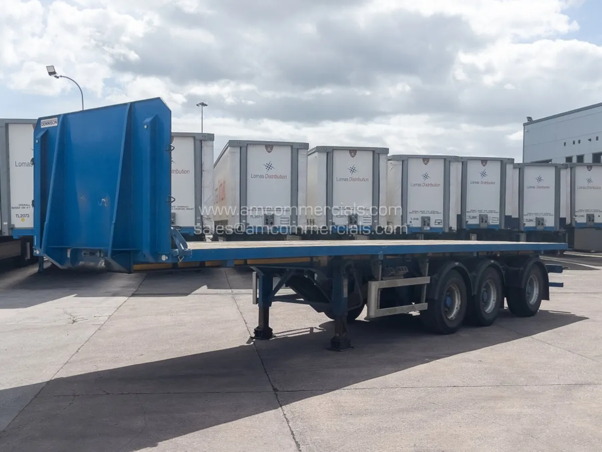 2020 DENNISON FLATBED TRAILER - Image 3
