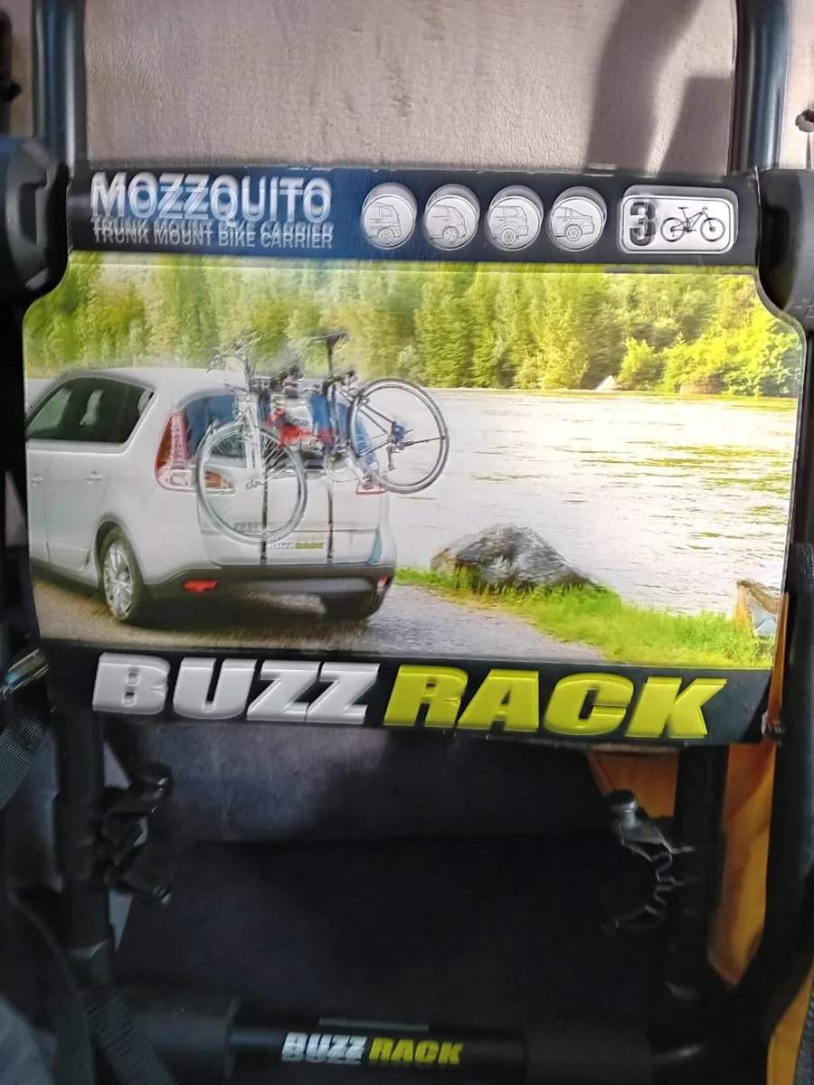BUZZ BIKE RACK NEW IN WRAPPING - Image 1