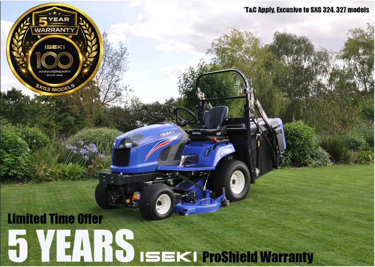 ISEKI SXG327 Diesel Mower with Mulching Deck - Image 1