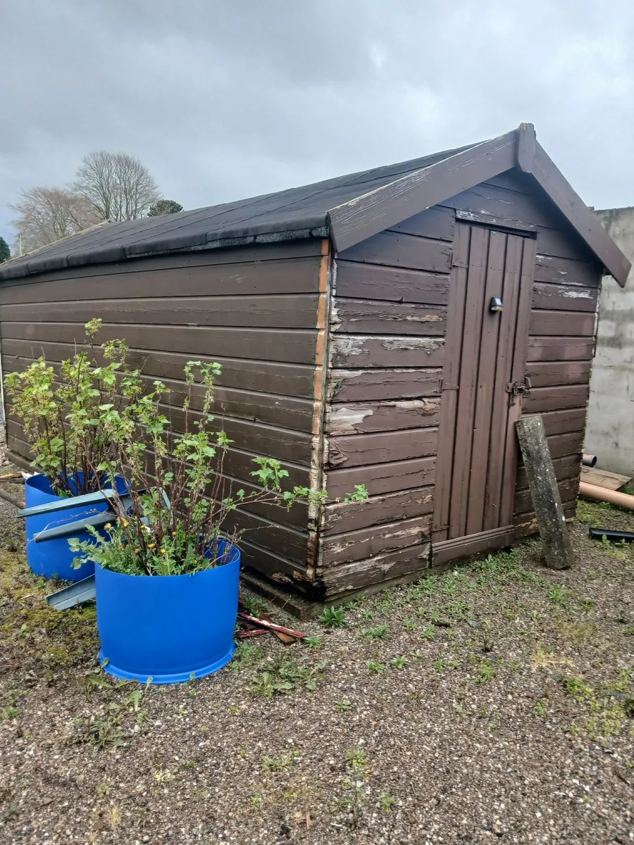 large well made timber shed/cabin/work cabin - Image 1