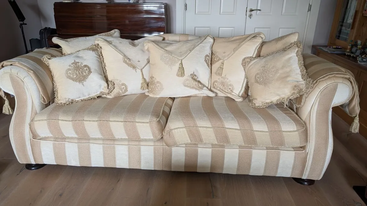 2 - Sofa 3 seater and chair - Image 3