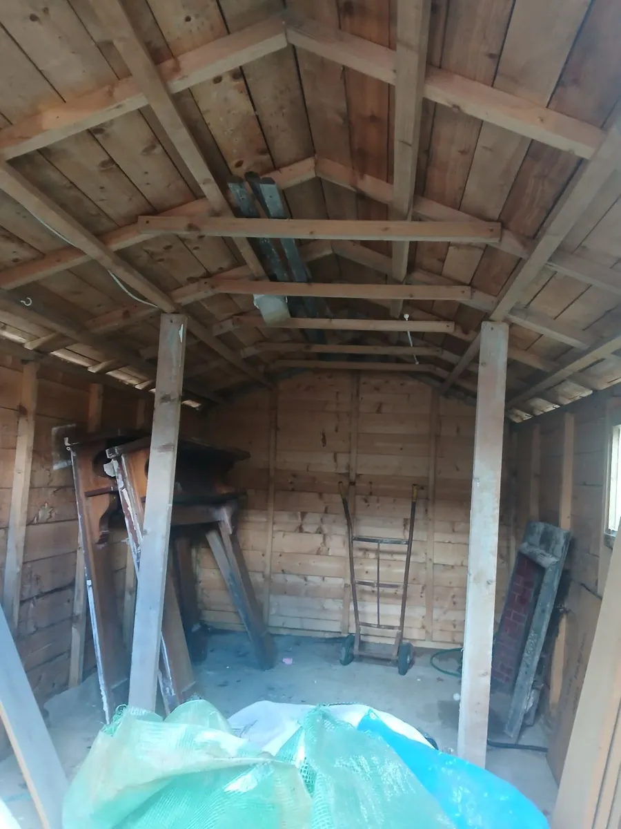 large well made timber shed/cabin/work cabin - Image 2