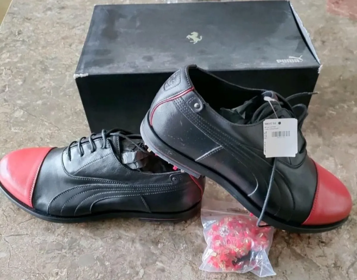 Puma Ferrari Limited Edition Golf shoes 8uk New - Image 3