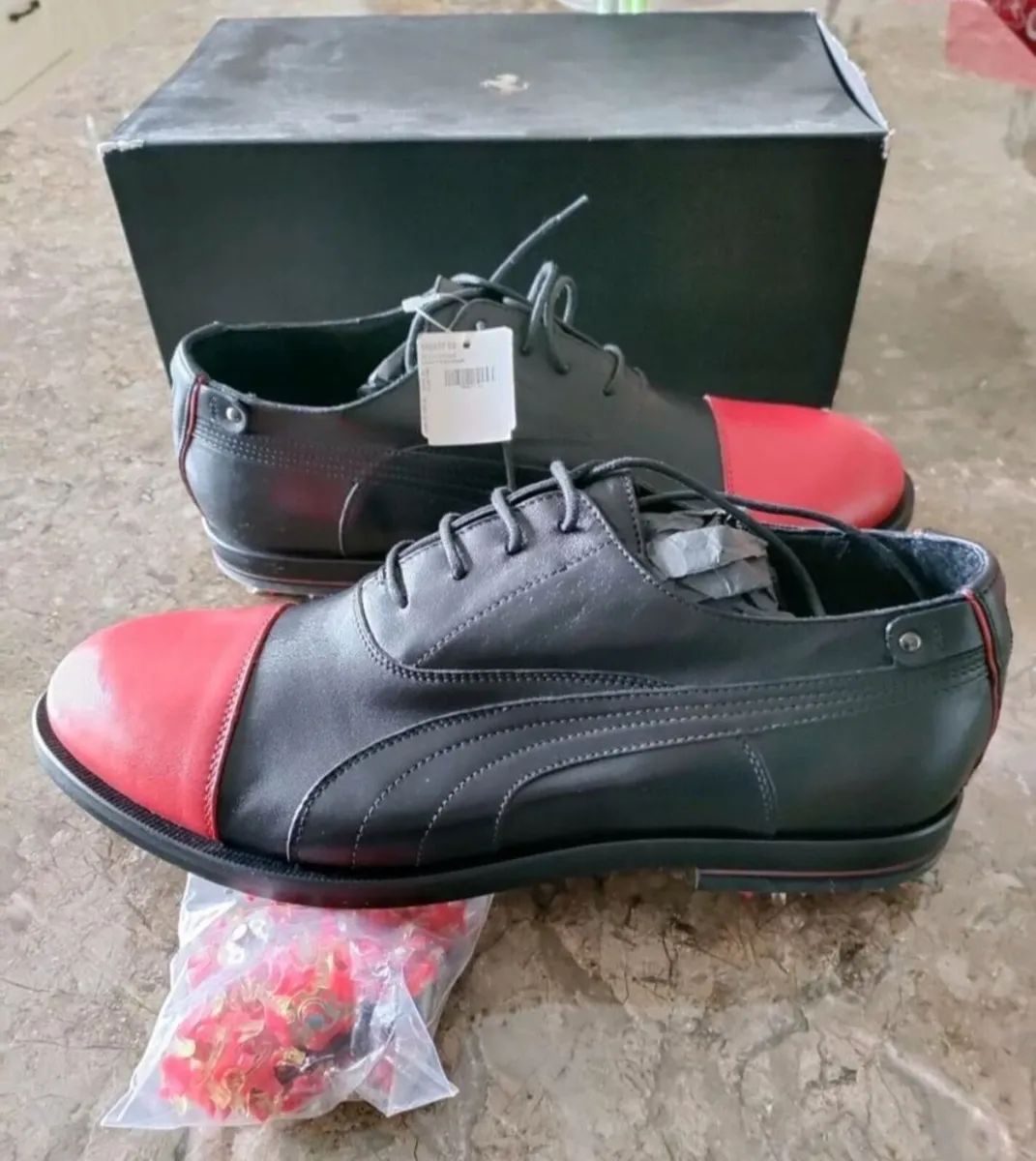 Puma Ferrari Limited Edition Golf shoes 8uk New - Image 2