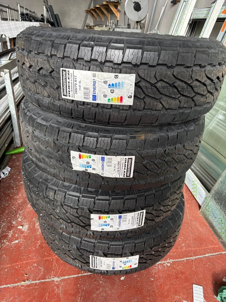 Bridgestone all terrain tyres - Image 1