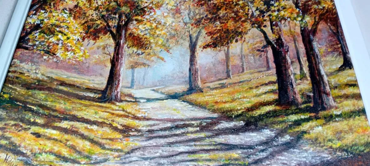 Original Jane Hilliard Acrylic Painting - Image 3