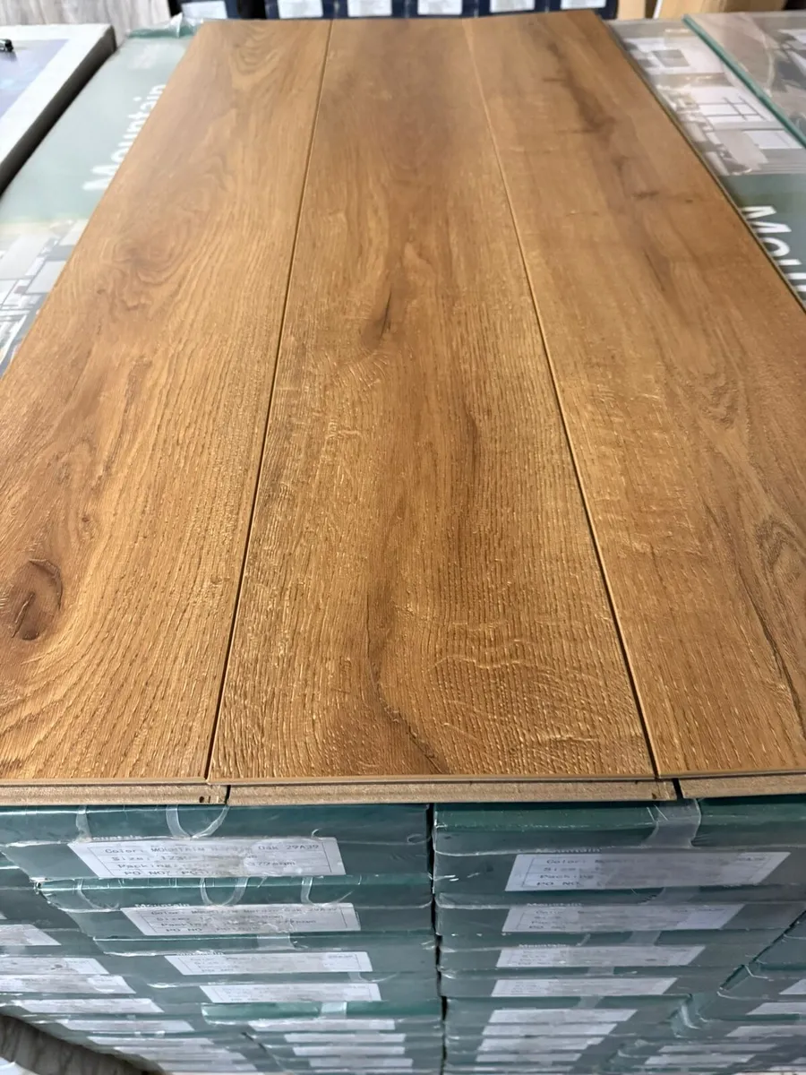 Brand new laminate flooring