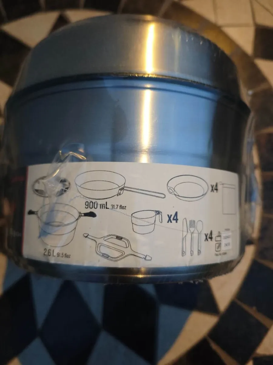 Decathlon Brandnew Unopened Camping Cookset for 4 - Image 3