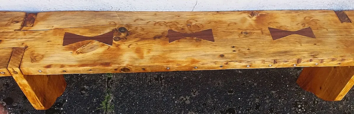 NEW Rustic Stove Mantle / Floating Shelf LONG - Image 1