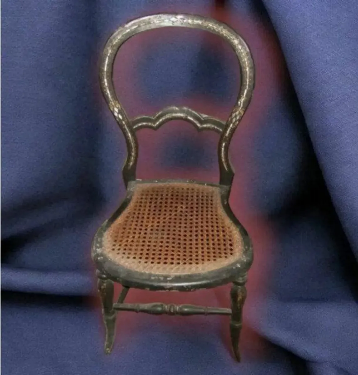 Victorian Chair with Mother of Pearl Inlay - Image 1