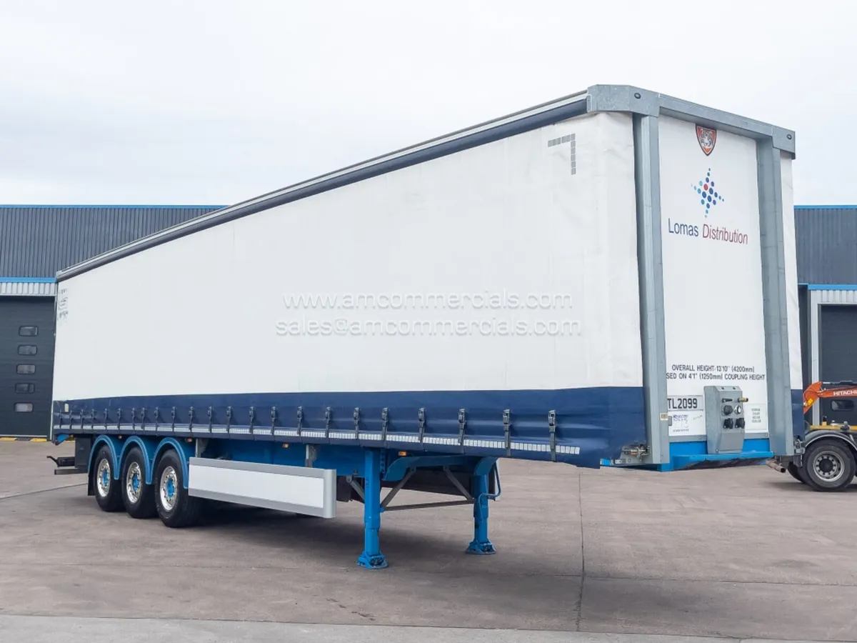 2021 TIGER CURTAINSIDE TRAILER - Image 1