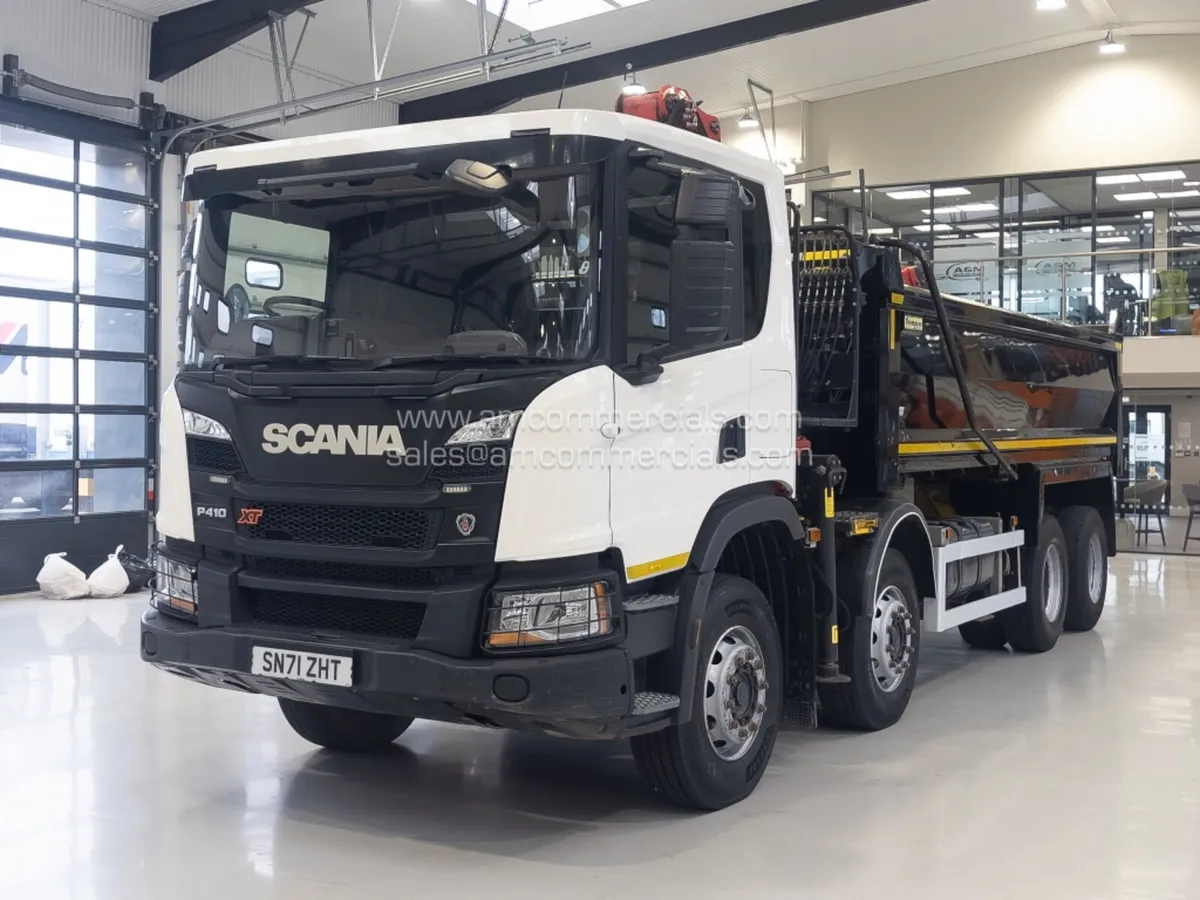 2021 SCANIA P410 XT TIPPER GRAB - Image 3